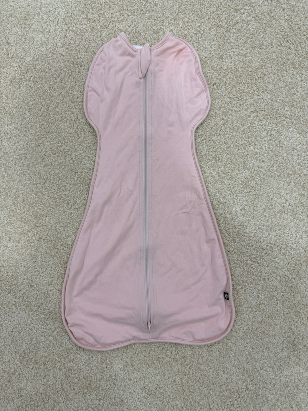 Kyte BABY Blush Pink Zip-Up Swaddle